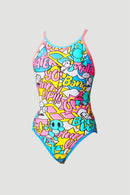 Arena Tough Suit Girls' Training Swimsuit