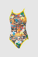 Arena Girl's TOUGHSUIT Series Super Flyback Training Swimsuit