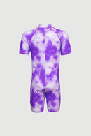 Arena Junior 1 PC Short Sleeve Half Swimming Suit