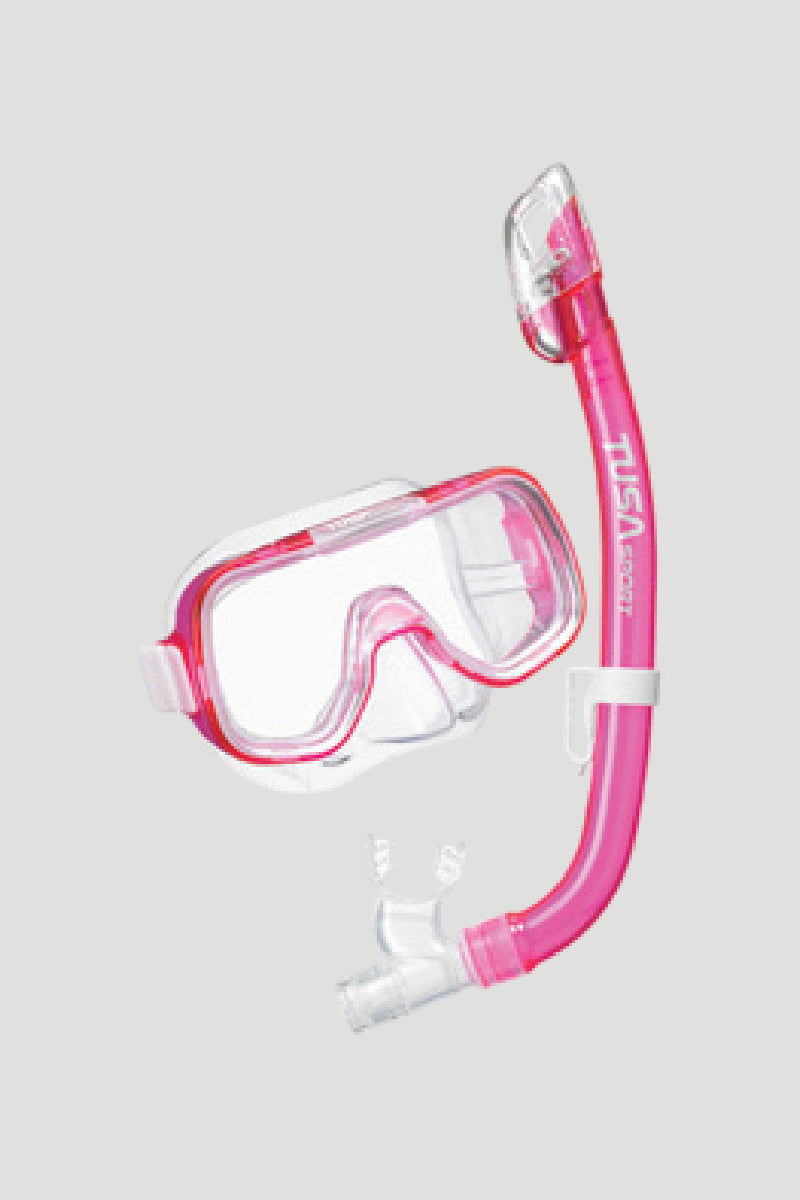 Tusa Mini-Kleio Dry Youth Pro Combo (Mask and Snorkel Set)