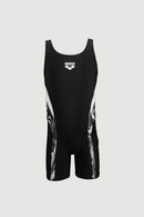 Arena Girls' One Piece Half Spats
