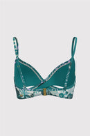 Sunseeker Ladies' Elevated Tropics Cross Front Bikini Top