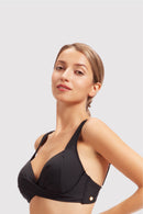 Sunseeker Ladies' Core Solid Plus Cup Underwire Bikini Top