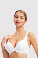 Sunseeker Ladies' Core Solid Plus Cup Underwire Bikini Top