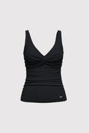 Sunseeker Ladies' Core Solid Plus Cup Tankini Top