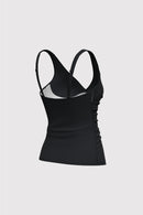 Sunseeker Ladies' Core Solid Plus Cup Tankini Top