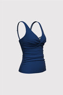Sunseeker Ladies' Core Solid Plus Cup Tankini Top