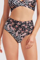 Sunseeker Ladies' Sweet Paisley High Waisted Full Classic Pant