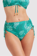 Sunseeker Ladies' Elevated Animal Ruched Full Classic Pant