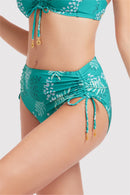 Sunseeker Ladies' Elevated Animal Ruched Full Classic Pant