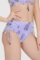 Sunseeker Ladies' Elevated Animal Ruched Full Classic Pant