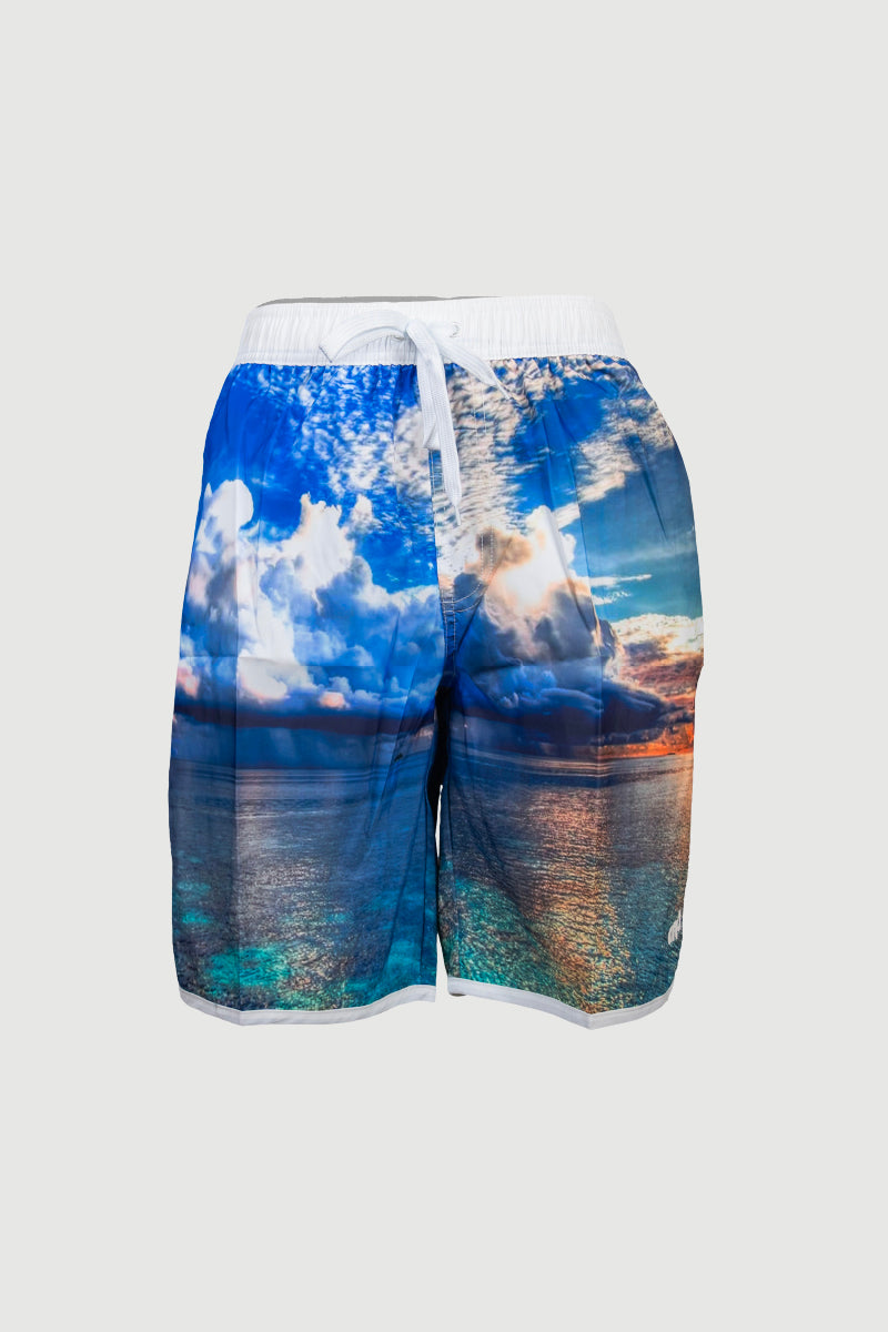 Arena Adult's Print Beach Shorts - 19"