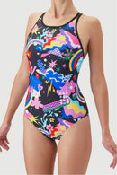 Arena WEATHERS Leisure Ladies' 1 PC Training Swimsuit (Open Back)