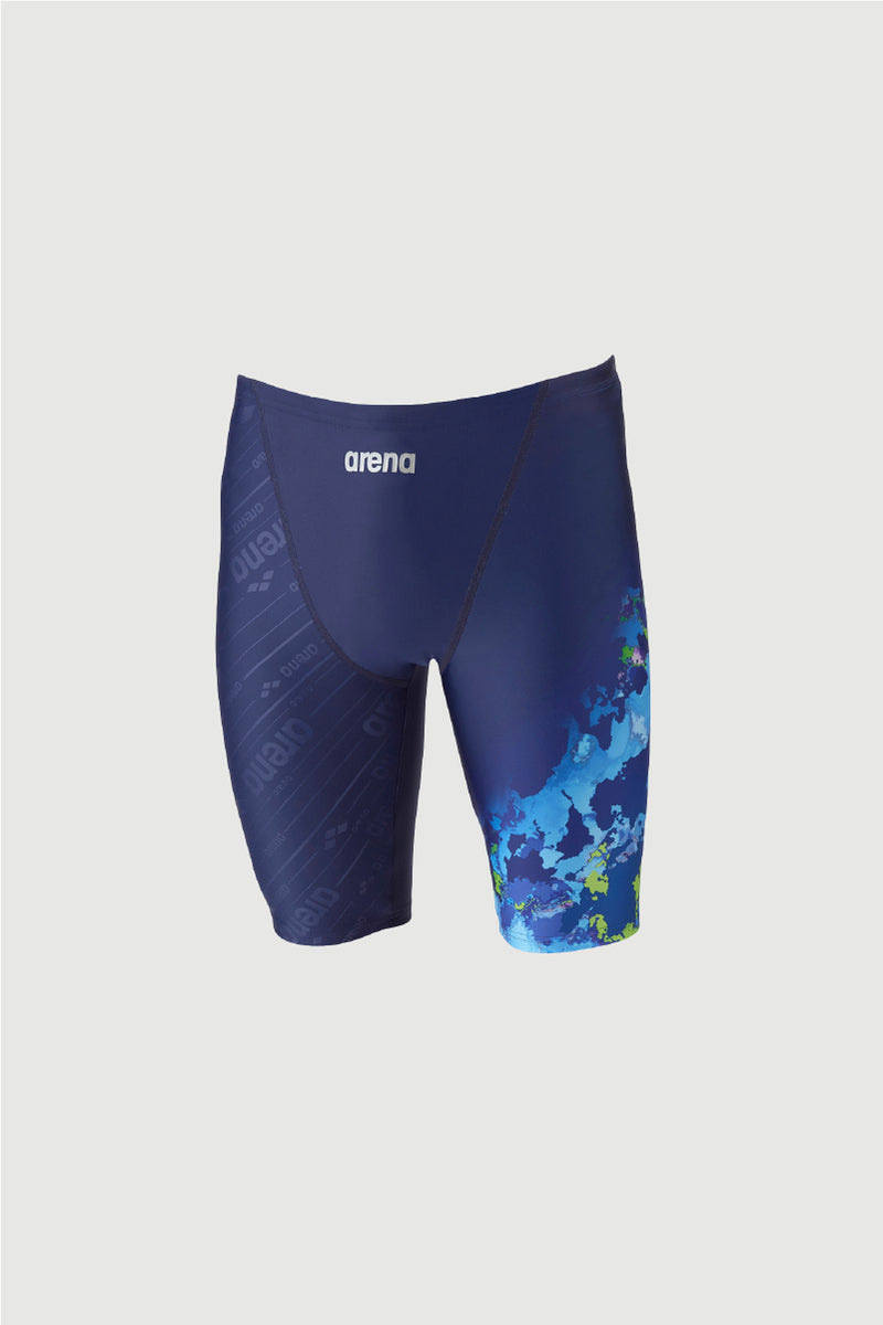 Arena Water Galaxy Men's Swimming Training Spat (Half Leg) with Smart Cup