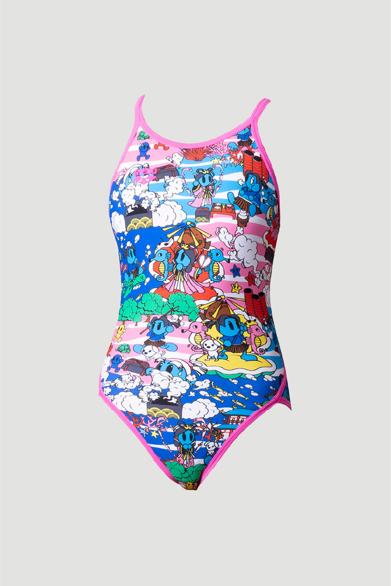 Arena Tough Suit Girls' Training Swimsuit