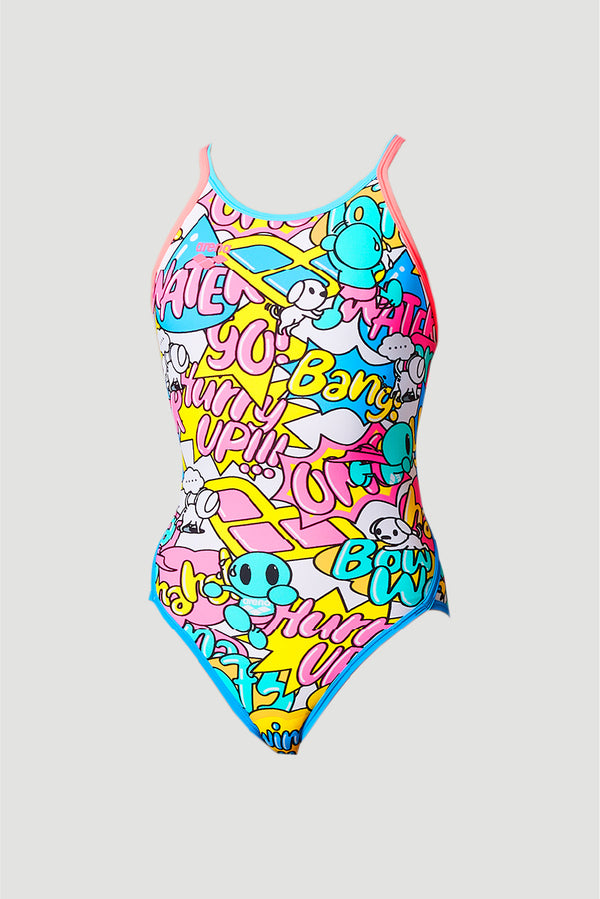 Arena Tough Suit Girls' Training Swimsuit