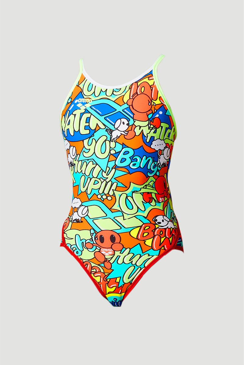 Arena Tough Suit Girls' Training Swimsuit