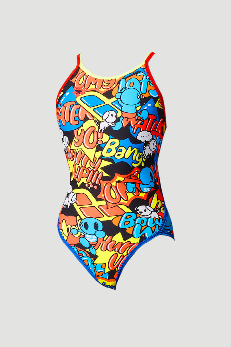 Arena Tough Suit Girls' Training Swimsuit