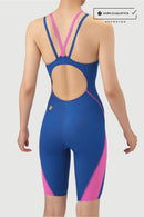 Arena Girls Aqua Advanced Racing Half Spats