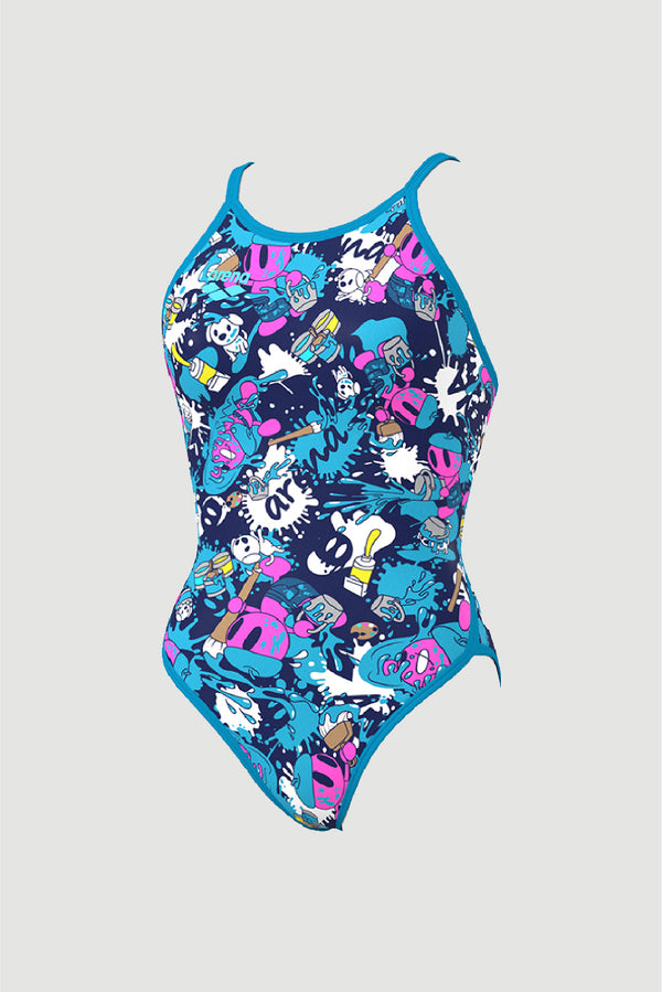 Arena Girl's TOUGHSUIT Series Super Flyback Training Swimsuit