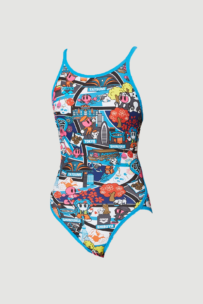 Arena Girl's TOUGHSUIT Series Super Flyback Training Swimsuit