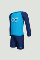 Arena Girls' 2pcs Long Sleeved Swimming Set