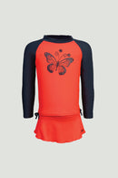 Arena Girl's 2 PC Long Sleeve Swimming Set