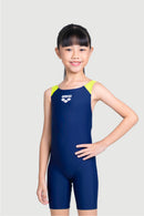 Arena Girls' One Piece Half Spats