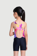 Arena Girls' One Piece Half Spats