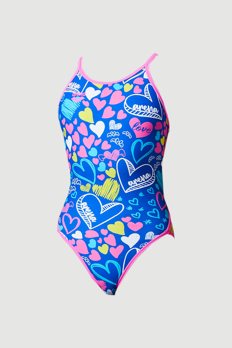 Arena Tough Suit Girls' Training Swimsuit