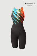 Arena RISE Ladies' 1 PC Half Spats Swimwear (Open Back)