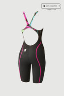 Arena RISE Ladies' 1 PC Half Spats Swimwear (Open Back)