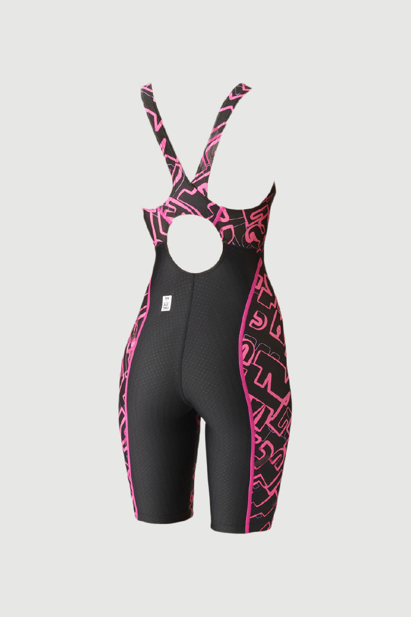 Arena Ladies' 1 PC Half Spats Swimwear (Open Back)