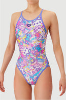 Arena ARENA-KUN FRIENDS Capsule Collection Girls' TOUGHSUIT Series Training Swimsuit