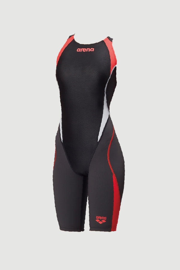 Arena Girls' Safety Back Spat Aqua Hybrid