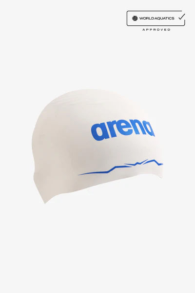 Arena AQUAFORCE WAVE CAP Racing Silicone Cap (Soft Type)