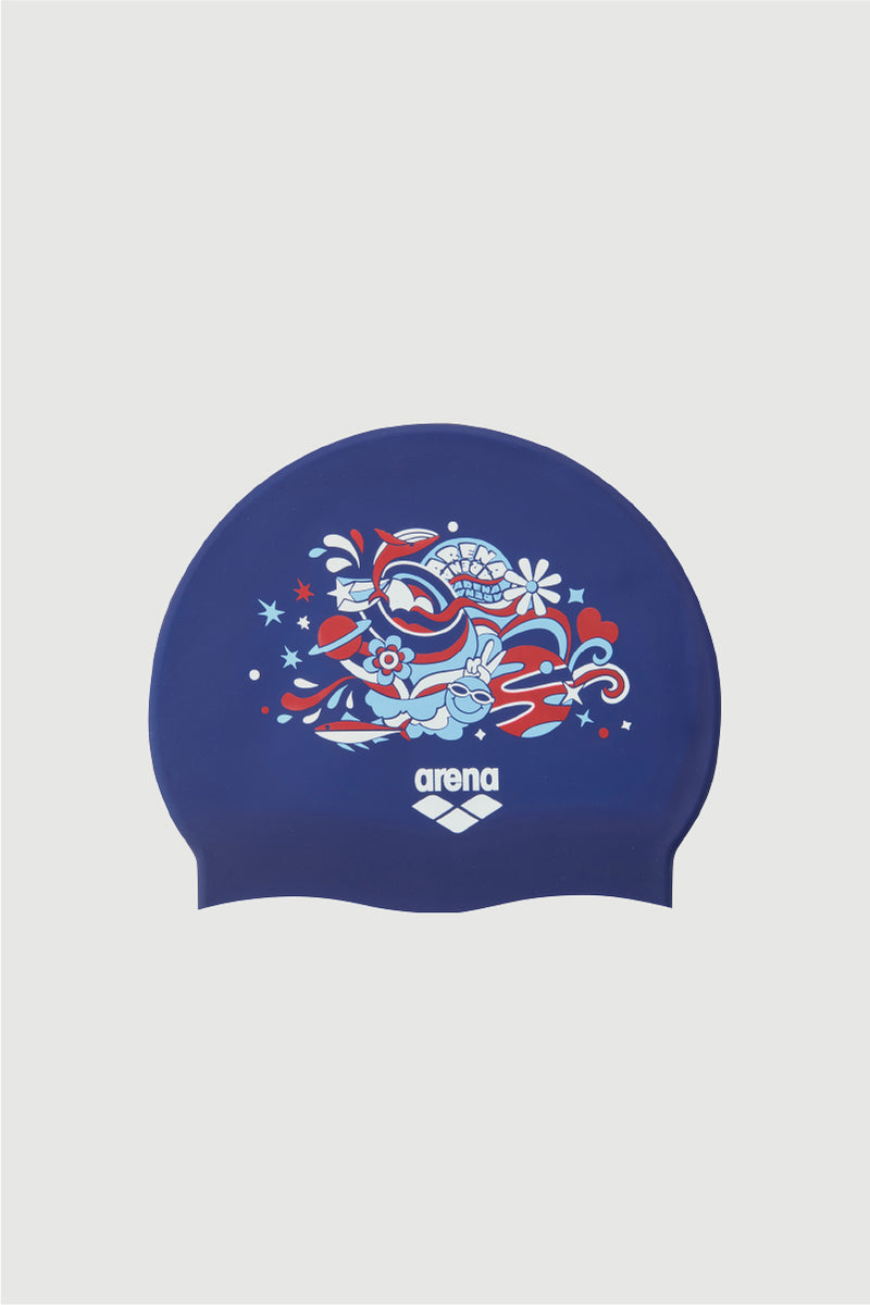 Arena Water Galaxy Silicone Swim Cap