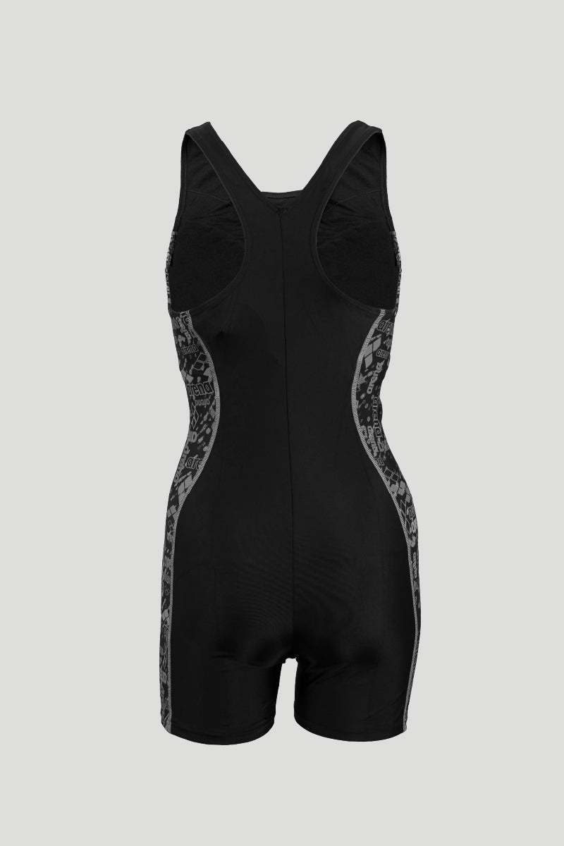 Arena Ladies' 1pc Half Swimming Suit