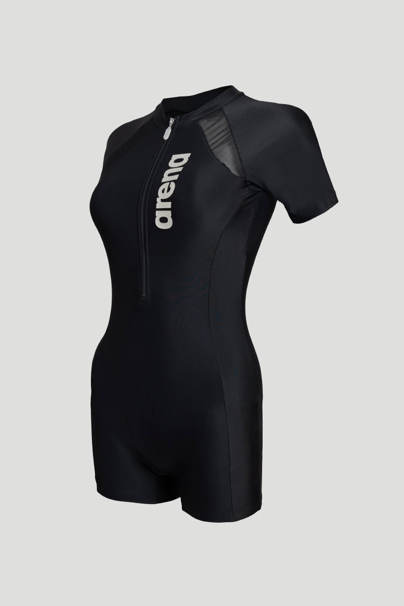 Arena Ladies' 1 PC Short Sleeve Half Spat Swimwear