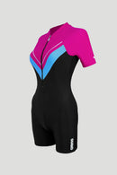 Arena Ladies' 1 PC Short Sleeve Half Spat Swimwear