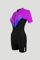 Arena Ladies' 1 PC Short Sleeve Half Spat Swimwear