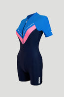 Arena Ladies' 1 PC Short Sleeve Half Spat Swimwear