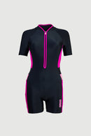 Arena Ladies' 1 PC Short Sleeve Half Spat Swimwear