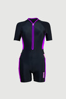 Arena Ladies' 1 PC Short Sleeve Half Spat Swimwear