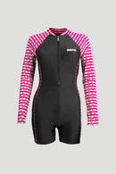 Arena Ladies' 1 PC Long Sleeve Half Spat Swimwear