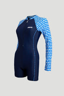 Arena Ladies' 1 PC Long Sleeve Half Spat Swimwear