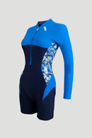 Arena Ladies' 1 PC Long Sleeve Half Spat Swimwear