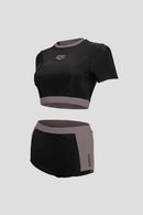 Arena Ladies' 2 pc Short Sleeved Bikini Swimming Set