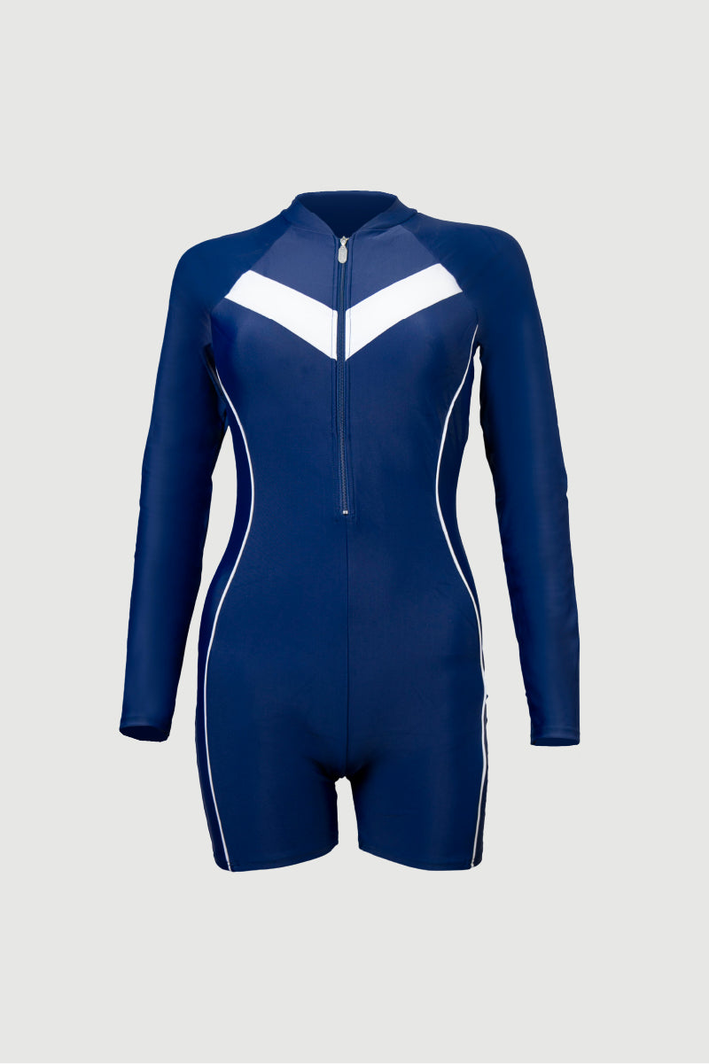 Arena Ladies' 1 PC Long Sleeve Half Suit Swimwear