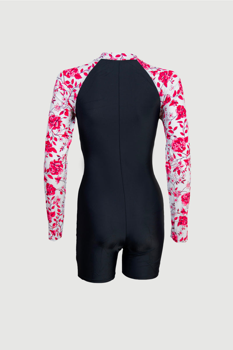 Arena Ladies' 1 PC Long Sleeve Half Suit Swimwear